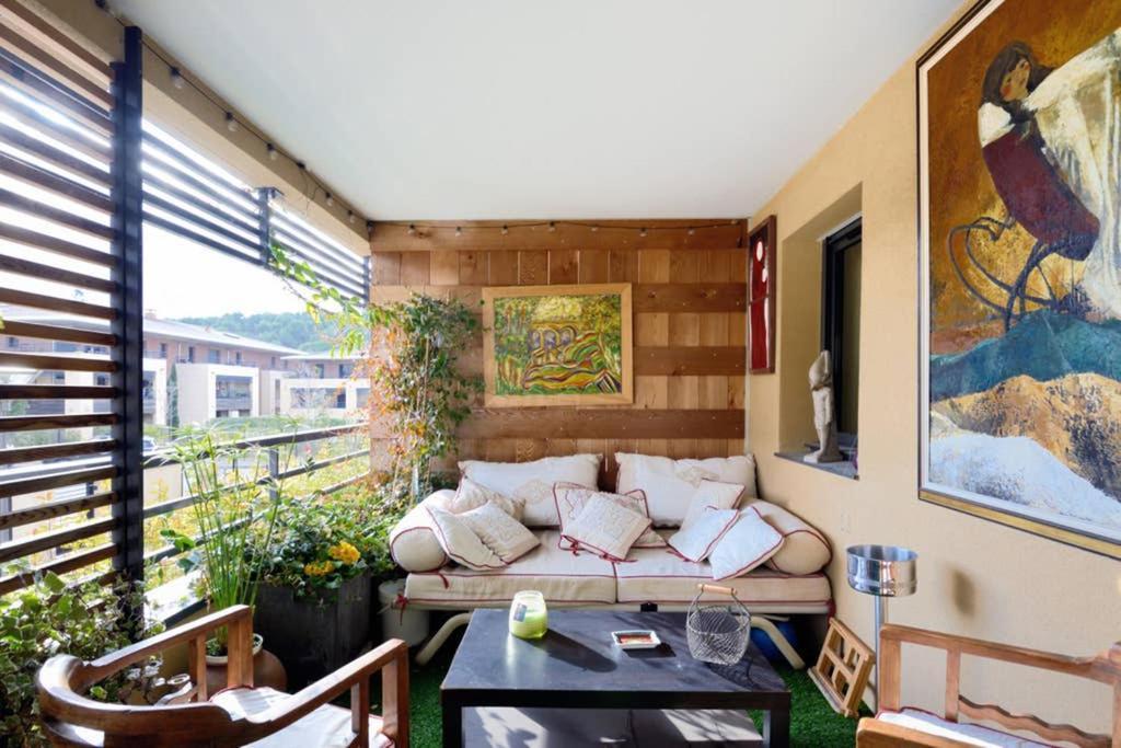 Le Precieux - Superbe Appart Confort Avec Grande Terrasse De 25M2 - Parking Prive Proche Centre Ville D'Aix En Provence - Hopital Hpp - Creps Экс-ан-Прованс Экстерьер фото
